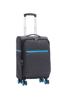 San Michelle Denim Voyager 55cm Suitcase