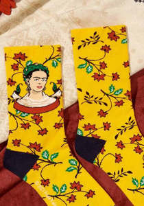 Luxury That Compliment: Frida socks (yellow) **limited**