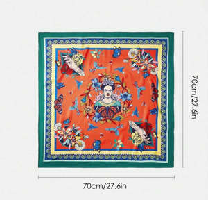 Luxury That Compliment: Frida boarder scarf **limited**