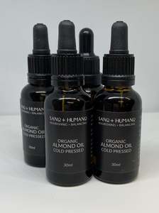 Organic Skincare: Organic Cold Pressed Almond Oil - Premium Grade