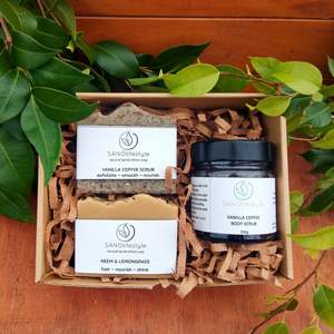 Gift Sets: Soap gift box with Body Scrub