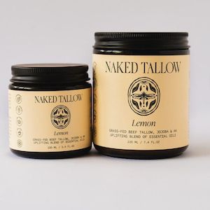 Naked Tallow Cream - Lemon Citrus