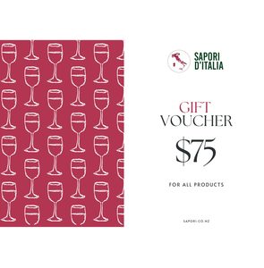 Products: Gift Voucher - Sapori D'Italia