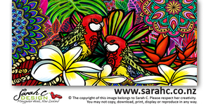 Sarah C mural panels - bring life to large spaces with vivid colour