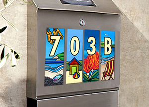 Personalise your place with house numbers by Sarah C