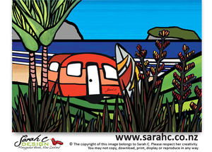 Caravan at Whangamata - Sarah C