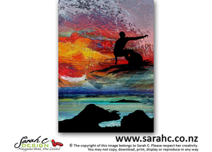 Te Arai Surfer - Portrait - Sarah C