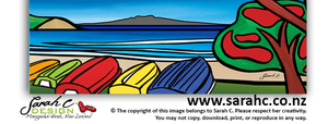 Dinghies on the Beach - Sarah C