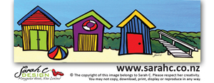 Products: Beach Huts - Sarah C