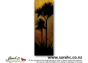 Cabbage Tree in Ochre - Sarah C