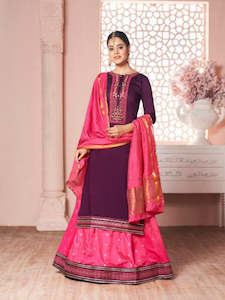 Lehenga: KAJREE