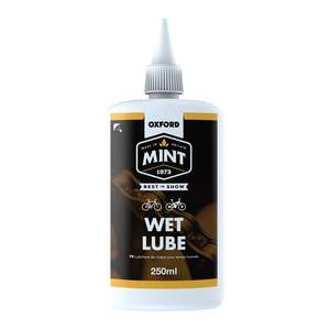 Oils Lubricants Cleaning: Oxford Mint Wet Chain Lube 250ml