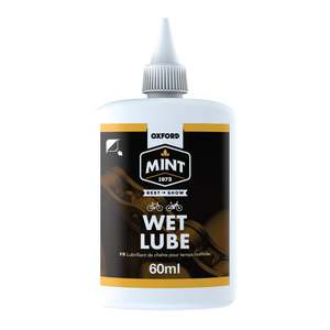 Oils Lubricants Cleaning: Oxford Mint Wet Chain Lube 60ml