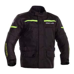 Richa Junior Tipo Jacket - Black / Yellow (Youth S)