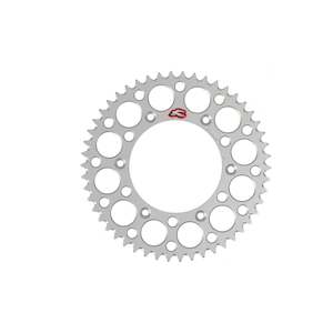 Renthal Sprocket Rear Silver 50T Alloy 7075 T6 Grooved KTM