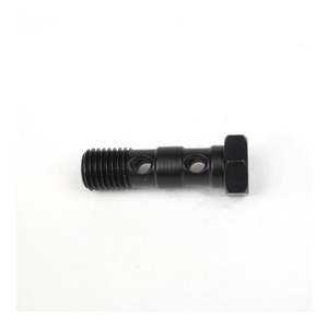 Whites Brake - 10mm Double Banjo Bolt - Black 10x1.25