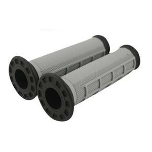 Handlebar Control: Renthal MX Dual Handlebar Grips - Taper Diamond/Waffle