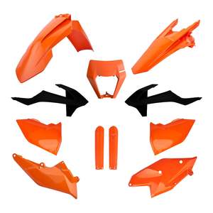 Plastic Protection: Polisport Full Enduro Kit w/Mask KTM EXC/EXC-F '17-'19 - OEM 17