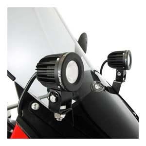 Denali Dashboard-Mount Light Brackets (’08-) Kawasaki KLR650E