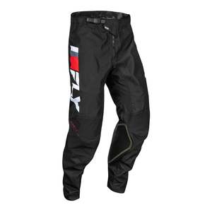 Fly Racing: FLY Racing Youth Kinetic Prix Pants - Red / White / Grey