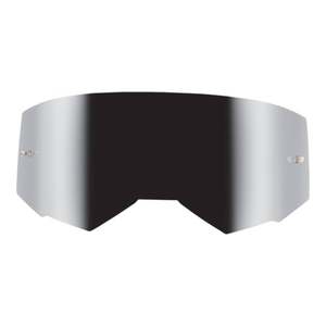 FLY GOGGLE SINGLE LENS SILV MIR/SMK w/POST