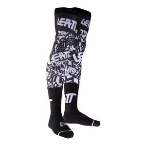 Off Road: Leatt Knee Brace Socks - Black / White