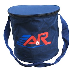 A&R Puck Bag (Navy) - Sarge's Skate Supply