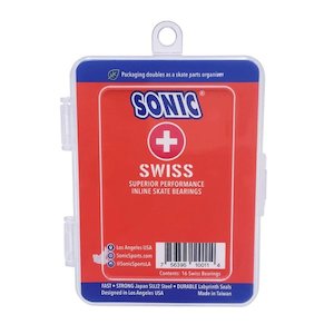 Sonic 16-Pack Inline Hockey Bearings (Swiss) - Sarge's Skate Supply