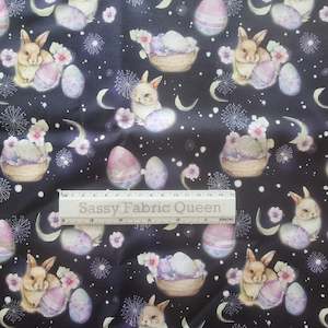 Easter Nightsky - Cotton Woven