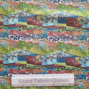 Green Brushstrokes Sweatshirt ***DESTASH***