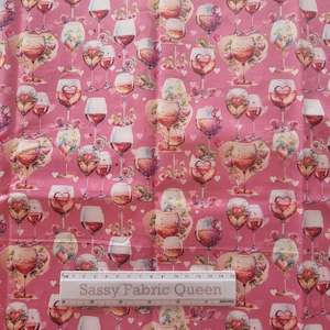 Valentines Drinks – Cotton Poplin