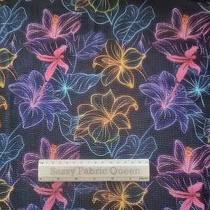 Disco Neon Flowers 011 - Bullet