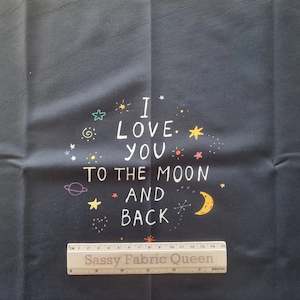 Athletic Performance: I Love You to the Moon 50cmx50cm panel - Athletic Performance