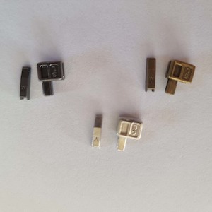 Notions: Zipper Bottom Stop and Pin