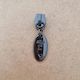 Zipper Pulls #5 - Gunmetal Grey Made with Love