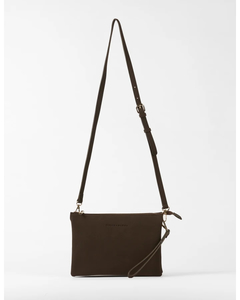 Stella + Gemma Frankie Bag Choc Suede - Sassy Sadie