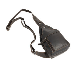 Products: Ranger Dark Brown Leather Sling Bag - Sassy Sadie
