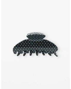 Products: Stella + Gemma Hair Claw Mini Dots - Black - Sassy Sadie