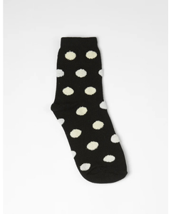 Products: Stella + Gemma Sock Dots Black - Sassy Sadie