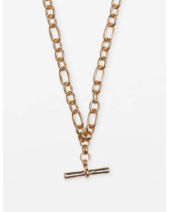Stella + Gemma Necklace Gold Chunky Fob Gold - Sassy Sadie