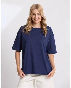 Stella + Gemma Porter Tee - Navy - Sassy Sadie