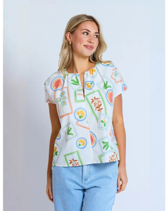 Stella + Gemma Martina Blouse - Limoncello Spritz - Sassy Sadie