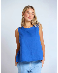 Stella + Gemma Paris Tank - Cornflower - Sassy Sadie