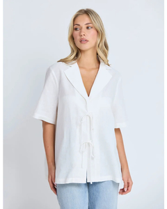 Stella + Gemma Solene Shirt - White - Sassy Sadie