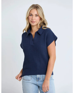 Products: Stella + Gemma Evelyn Vest - Marine - Sassy Sadie