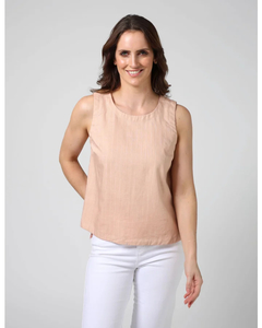 Stella + Gemma Paris Tank - Rose Petal Stripe - Sassy Sadie