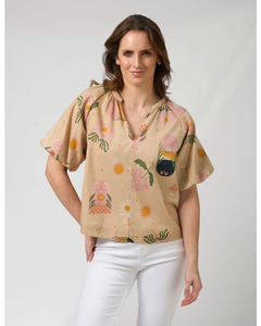 Stella + Gemma Charlo Blouse - Desert Dreams - Sassy Sadie