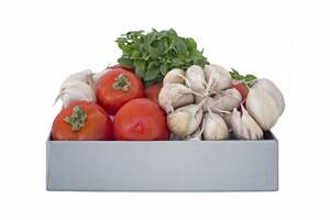 Salts: TOMATO BASIL GARLIC BLEND