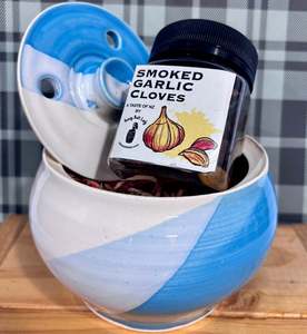 Gift Boxes: CERAMIC GARLIC POT