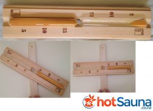 Sauna accesories: Sauna Temperature and Humidity Gauge